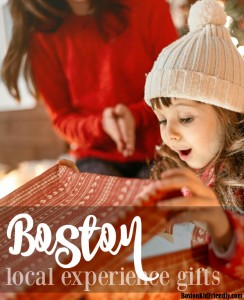 Make memories instead of collecting "things" by gifting and experience gift local to Boston. Here are ideas and practical ways to make it something that can be wrapped.
